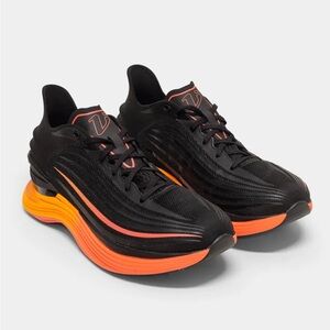 Vimazi Z60 Running Shoe Sneaker Black Orange Flame Size 10